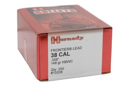 HORNADY .38 Cal .358 148 gr HBWC 250/Box