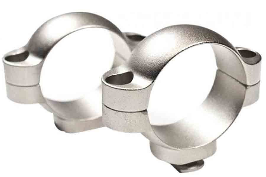 Leupold STD High Rings High Silver