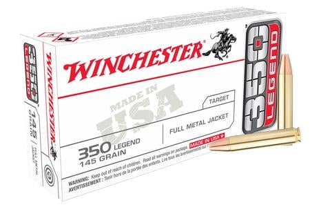 WINCHESTER AMMO 350 Legend 145 gr FMJ USA 20/Box