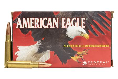 FEDERAL AMMUNITION 338 Federal 185 gr American Eagle Soft Point Police Trade Ammo 20/Box