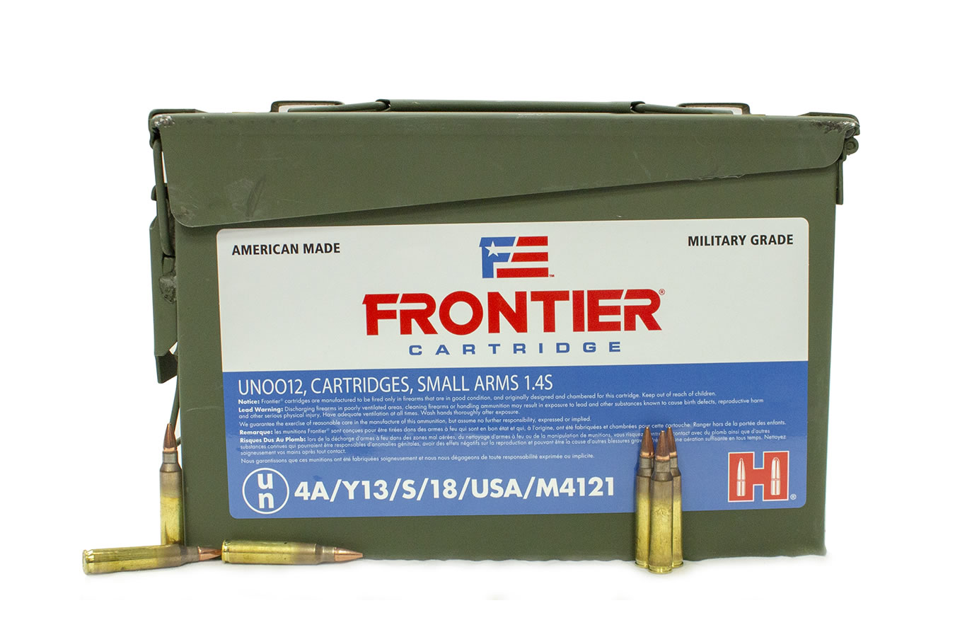 HORNADY 223 REM 55 GR HOLLOW POINT MATCH FRONTIER (500)