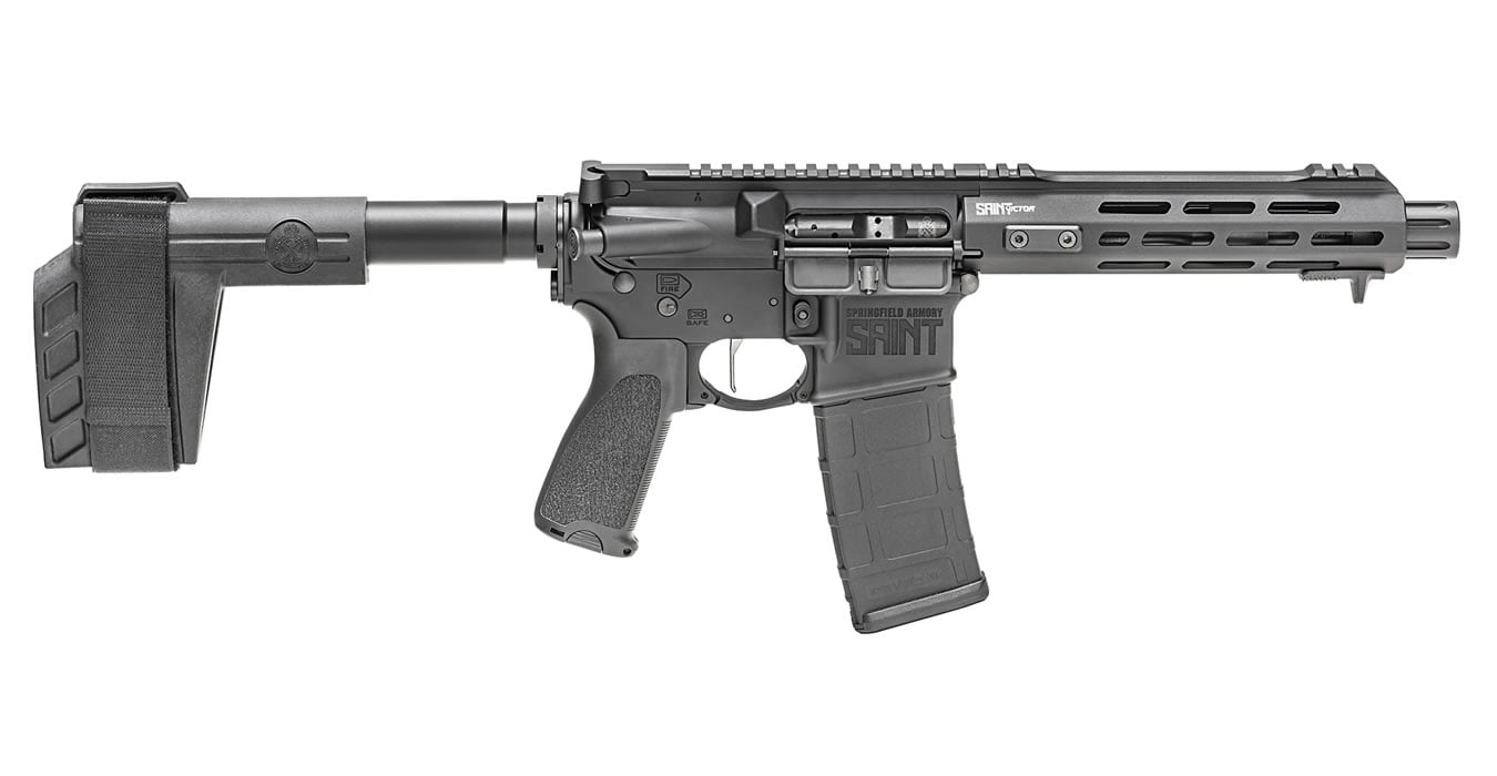 SPRINGFIELD SAINT VICTOR 5.56MM 7.5` PISTOL BLACK