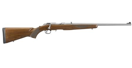 RUGER American Rimfire 17 HMR Bolt-Action Rifle with Walnut Stock and Stainless Barrel