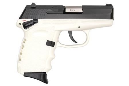 CPX-1 9MM WHITE FRAME/BLK SLIDE MANUAL SAFETY