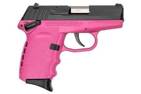 CPX-1 9MM PINK FRAME/BLK SLIDE MANUAL SAFETY