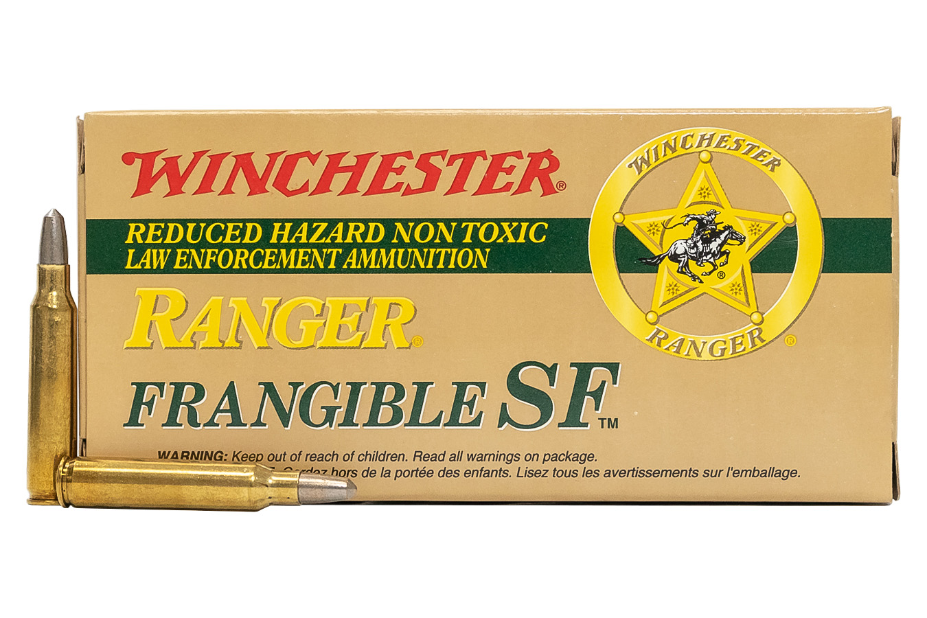 WINCHESTER AMMO 223 REM 55 GR RANGER FRANGIBLE SF