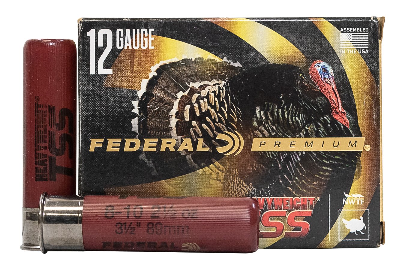 FEDERAL AMMUNITION 12 GA 3-1/2 IN 2-1/2 OZ 8,10 HEAVYWEIGHT TSS TURKEY