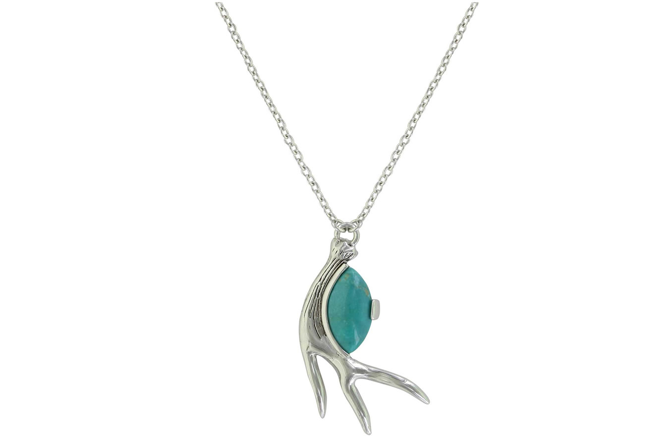 Montana Silversmith Sterling Lane Hidden Treasure Turquoise Necklace