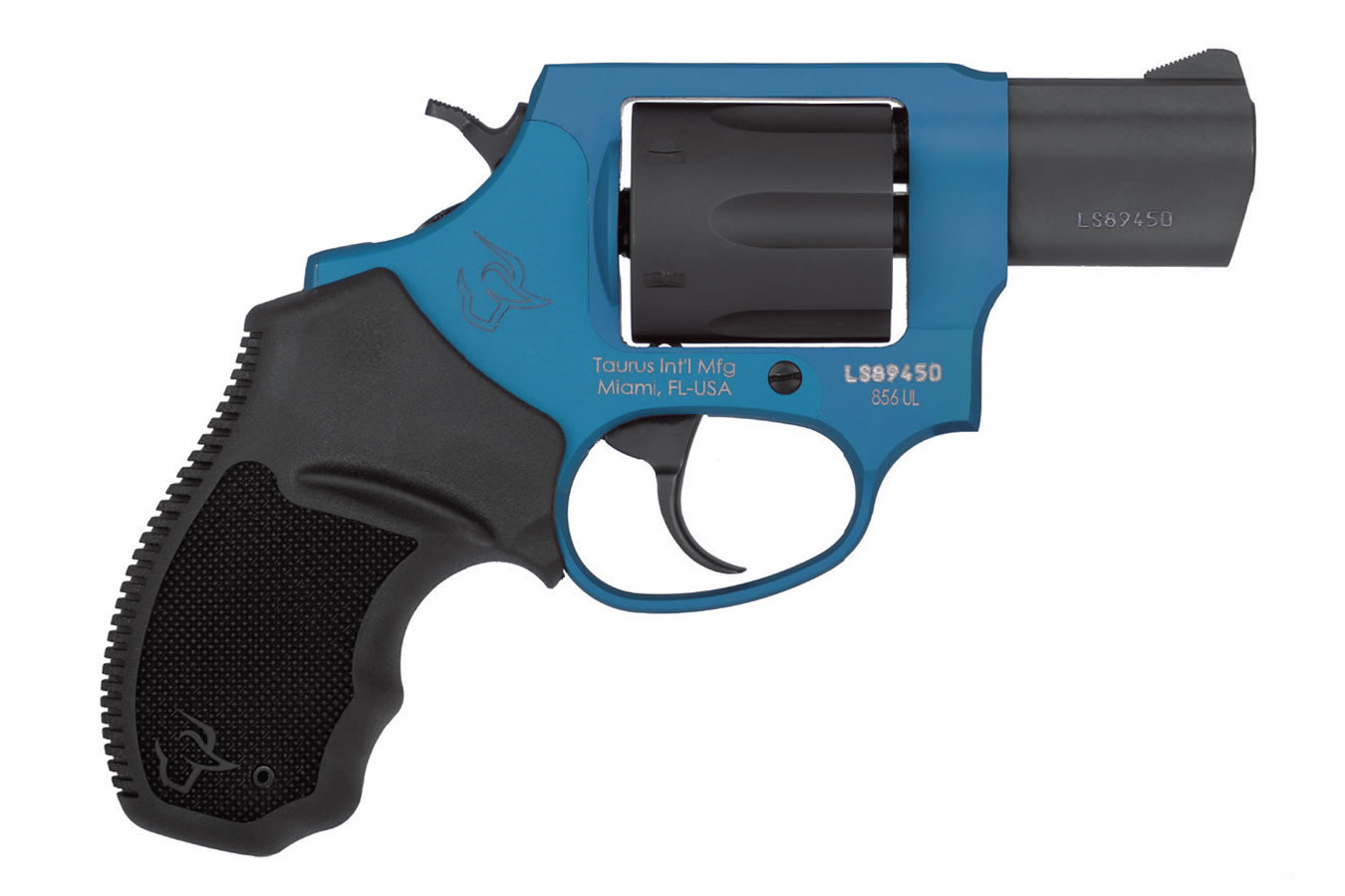 TAURUS 856 ULTRA LITE 38SPL AZURE/BLACK