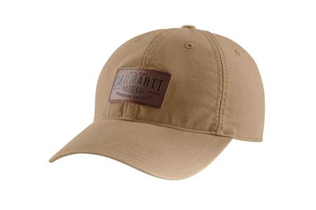 M RIGBY STRTCH FIT LEATHERETTE PATCH CAP