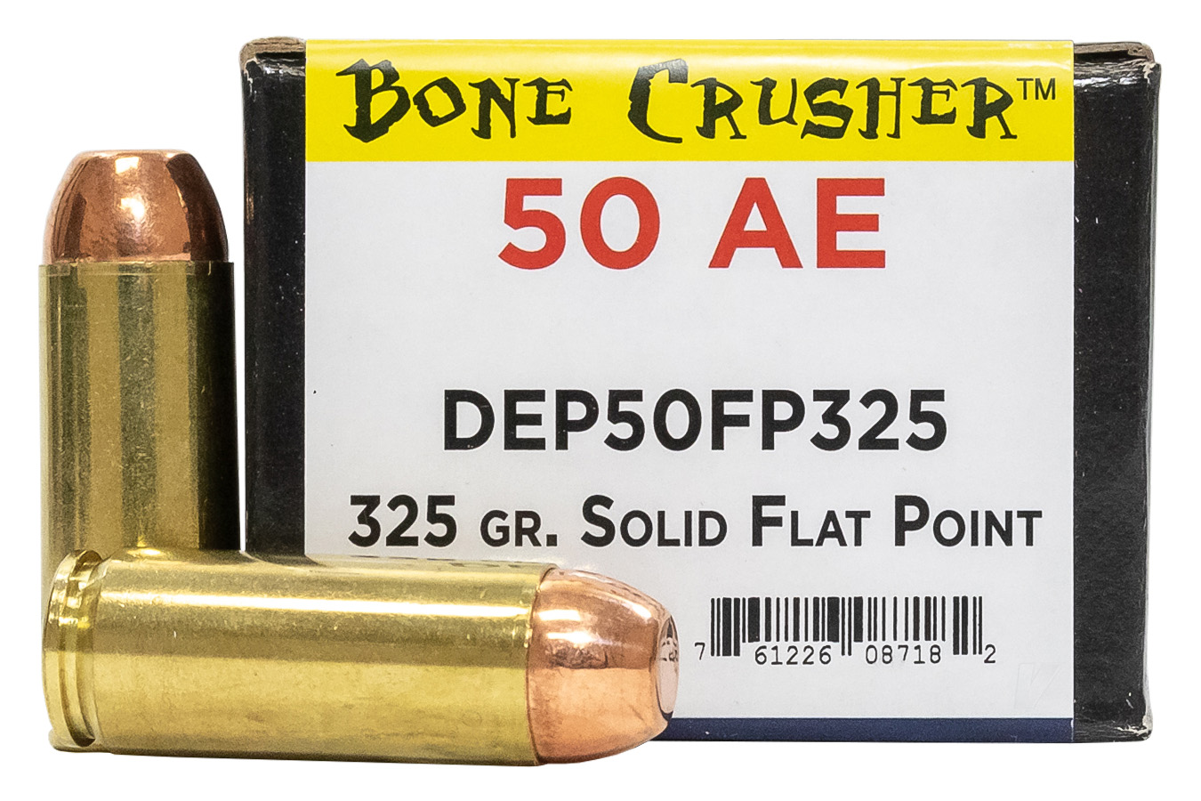 MAGNUM RESEARCH 50 AE 325 GR SOLID FLAT POINT BONE CRUSHER