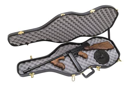 1927A-1 DELUXE CARBINE 45 CAL 50 RND DRUM AND 20 RND STICK MAG VIOLIN CASE PACK
