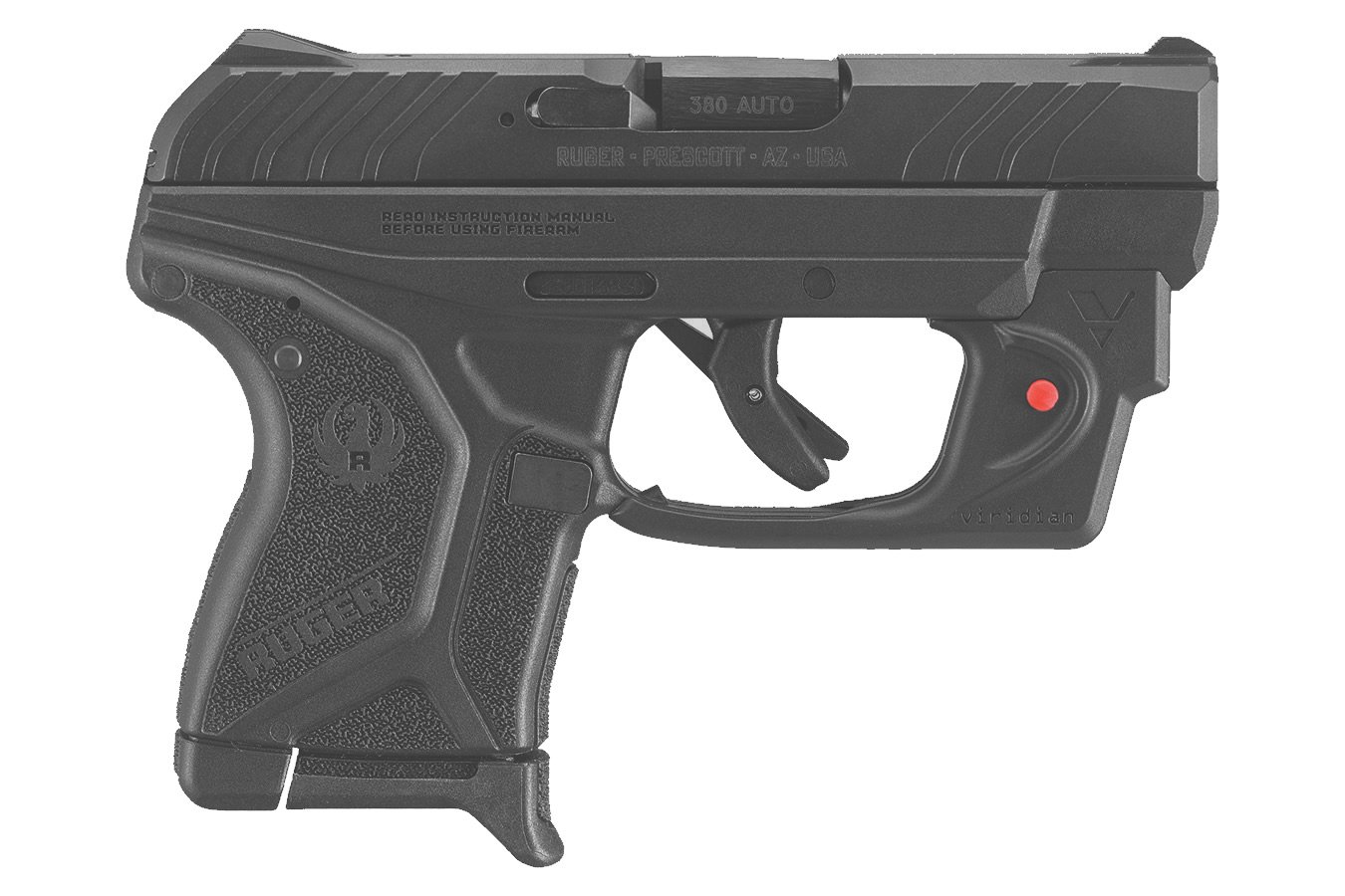 RUGER LCP II 380 AUTO VIRIDIAN LASER RED