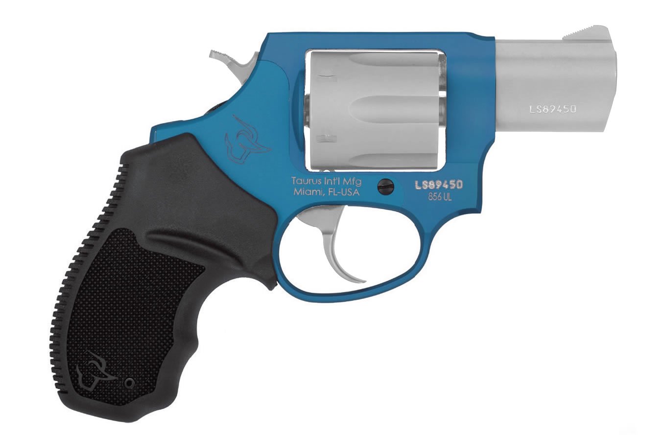 TAURUS 856 ULTRA LITE 38SPL AZURE/STAINLESS