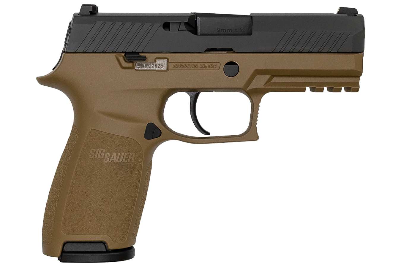 SIG SAUER P320 COPPERHEAD 9MM COYOTE TAN FRAME 17 RNDS