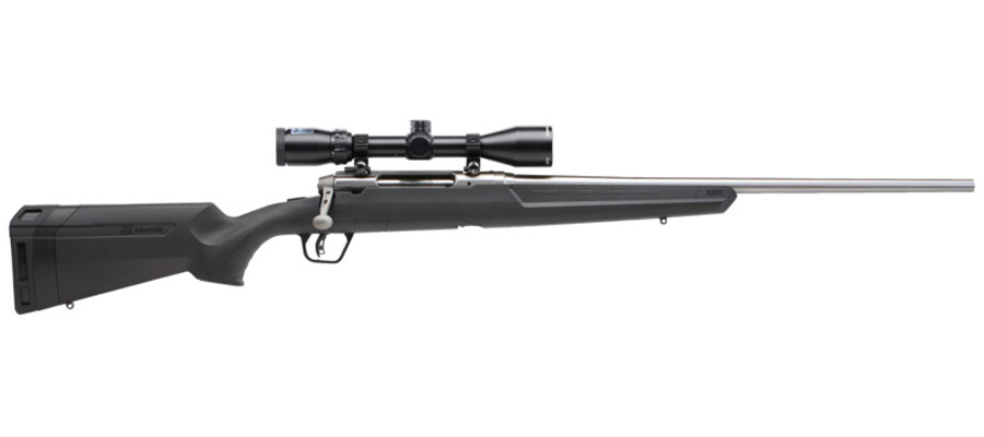 SAVAGE AXIS II XP STAINLESS 223 REM WITH SCOPE