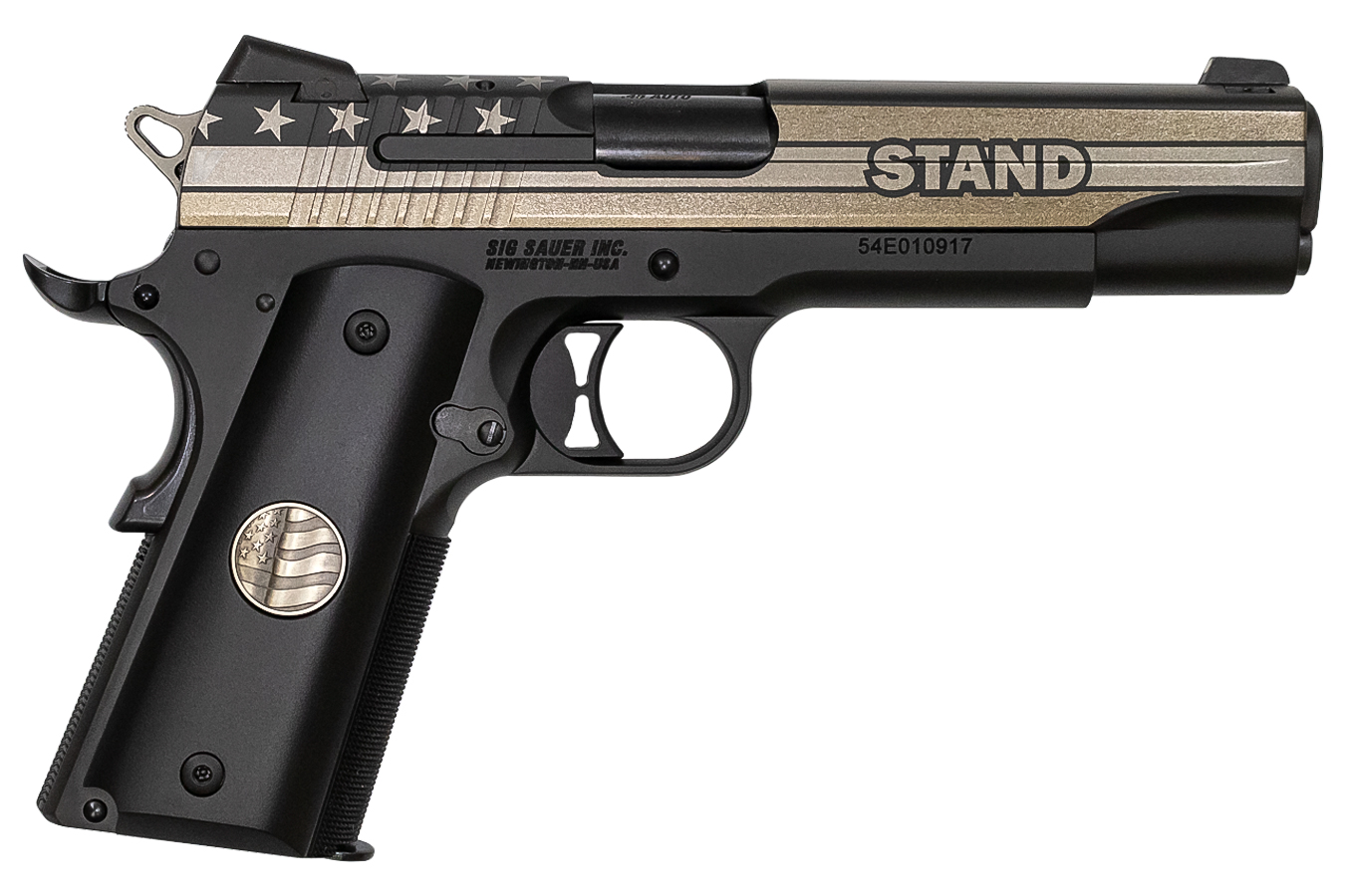 SIG SAUER 1911 STAND 45 ACP PISTOL WITH NIGHT SIGHTS