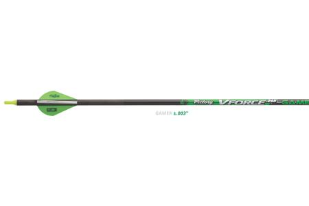 VFORCE TKO GAMER LOW TORQUE 400 SPINE FLETCHED - 6 PACK