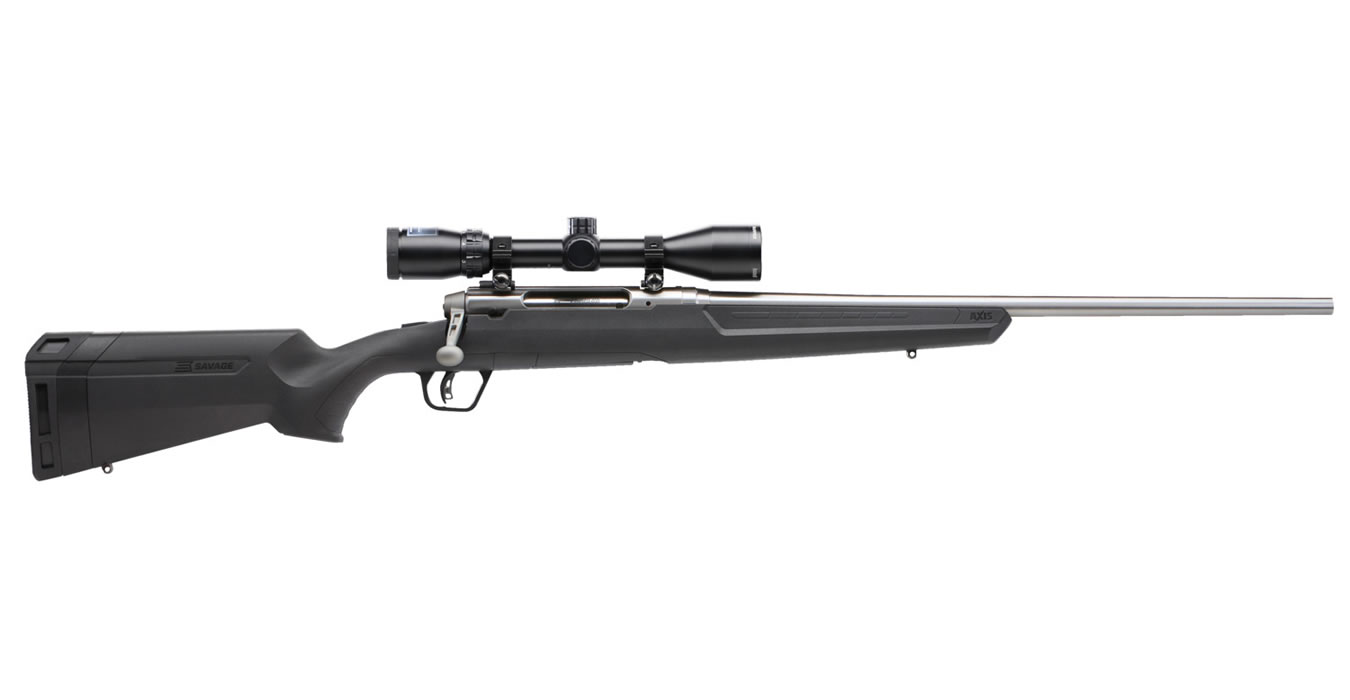 SAVAGE AXIS II XP STAINLESS 308 WIN WITH SCOPE