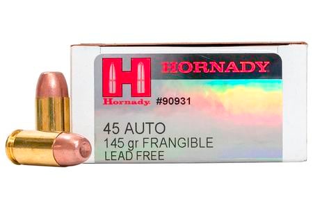 HORNADY 45 AUTO 145 GR FRANGIBLE (LE)