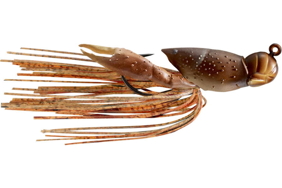 Crawfish Hollow Body 3/4 oz Jig in Natural/Brown