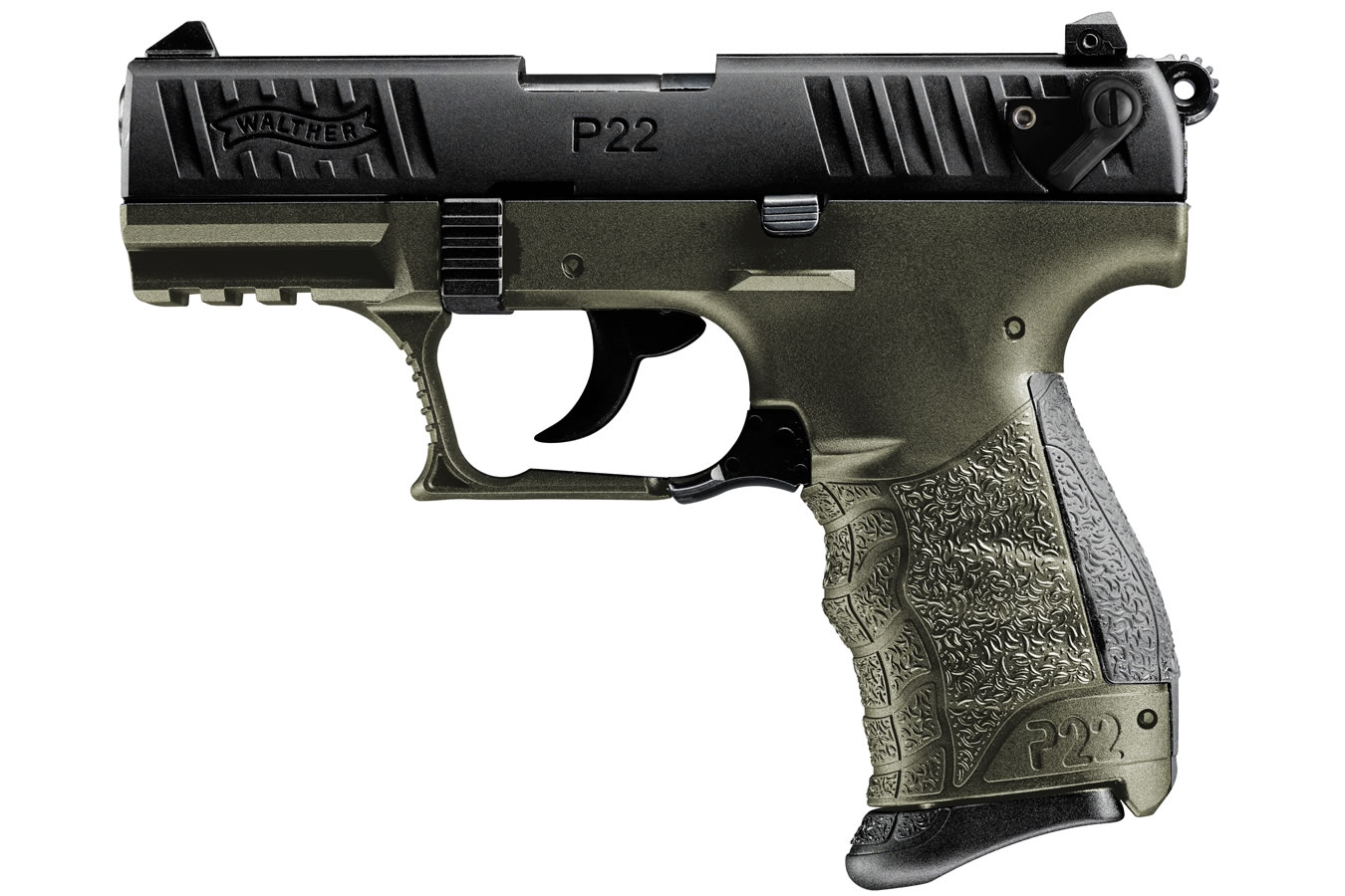 WALTHER P22Q SPORT MILITARY 22LR