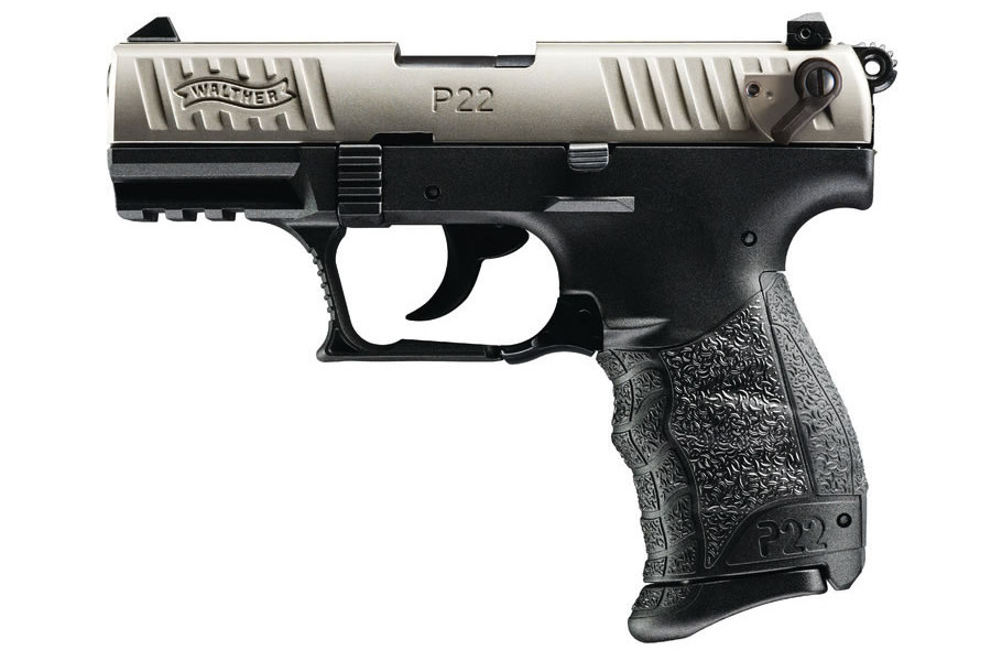 No. 2 Best Selling: WALTHER P22Q SPORT NICKEL 22LR
