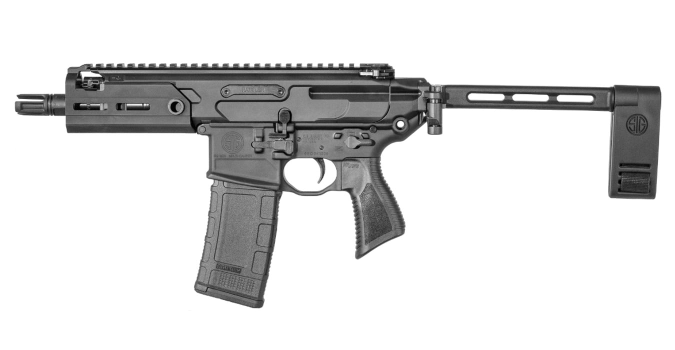 SIG SAUER MCX RATTLER PCB 300 BLACKOUT PISTOL