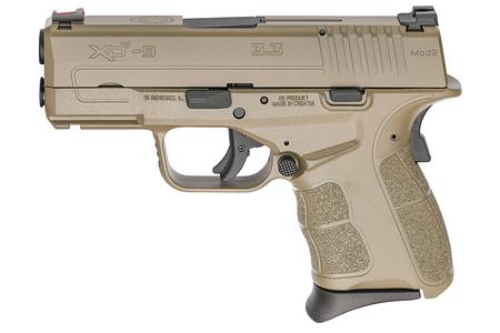 SPRINGFIELD XDS Mod.2 3.3 Single Stack 9mm Desert FDE Cerakote Carry Conceal Pistol