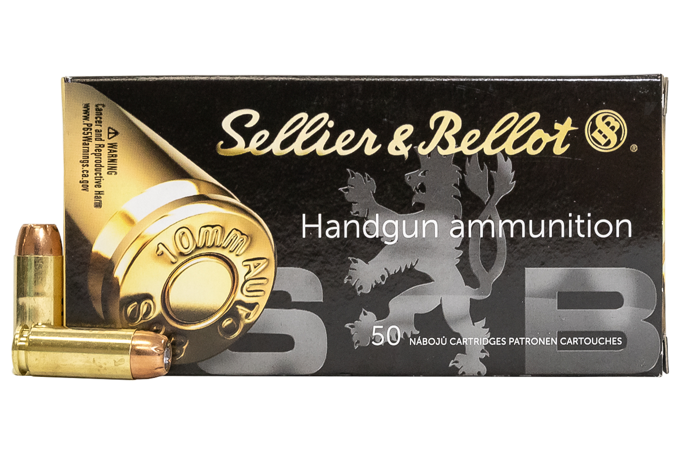 SELLIER AND BELLOT 10MM 180 GR JHP