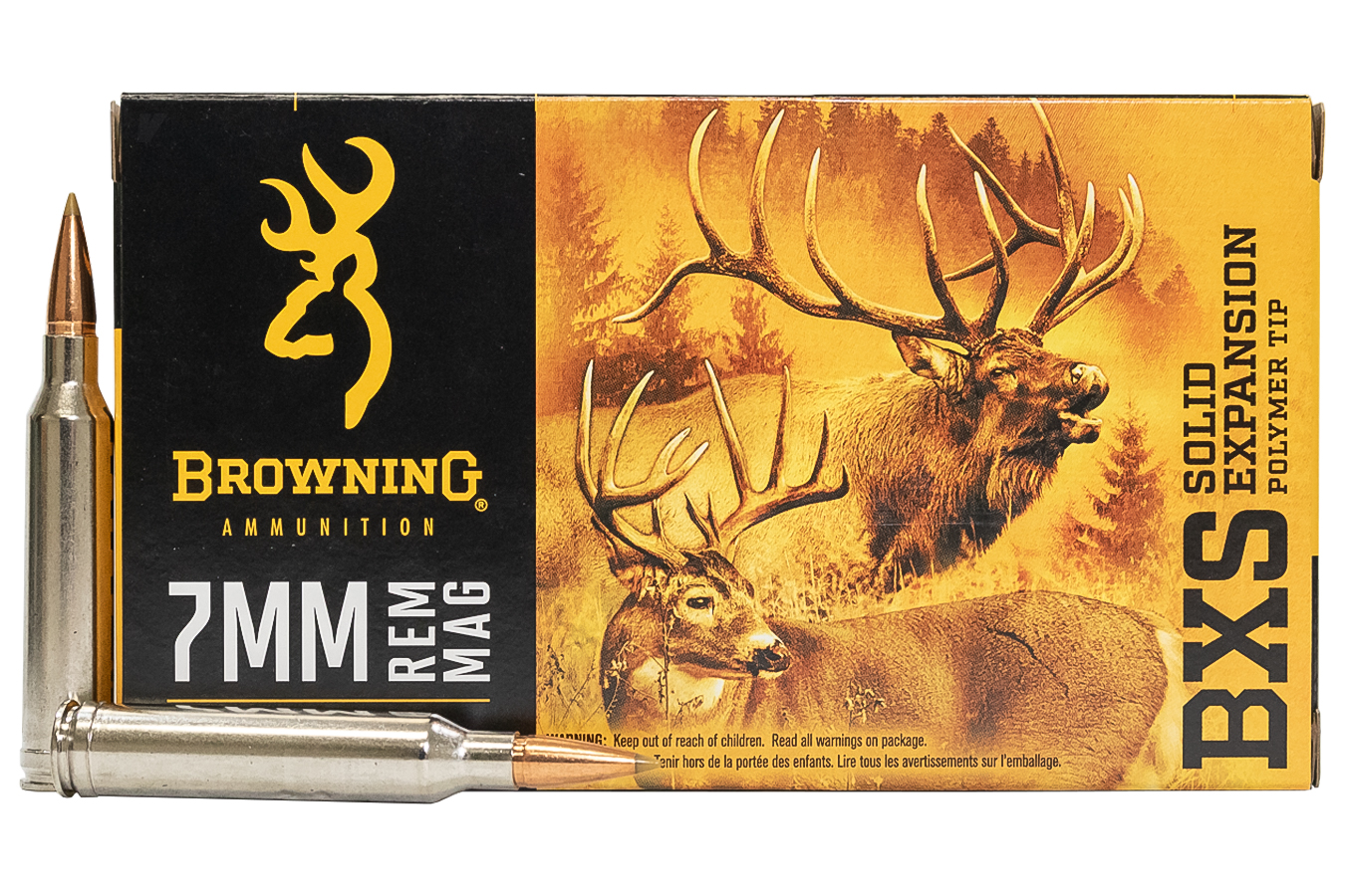 BROWNING AMMUNITION 7MM REM MAG 139 GR BXS BIG GAME/DEER