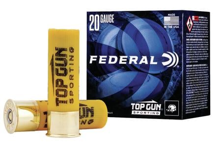 20 GA 2 3/4 IN 7/8 OZ 1,250 FPS 7.5 TOP GUN SPORTING