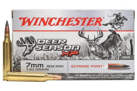 WINCHESTER AMMO 7mm REM MAG 140 gr Extreme Point Deer Season XP 20/Box