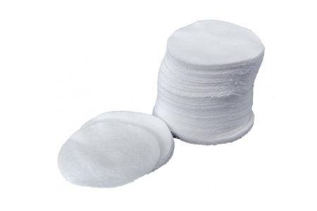 CLEANING PATCHES 2-1/2 INCH DIA 100/BAG