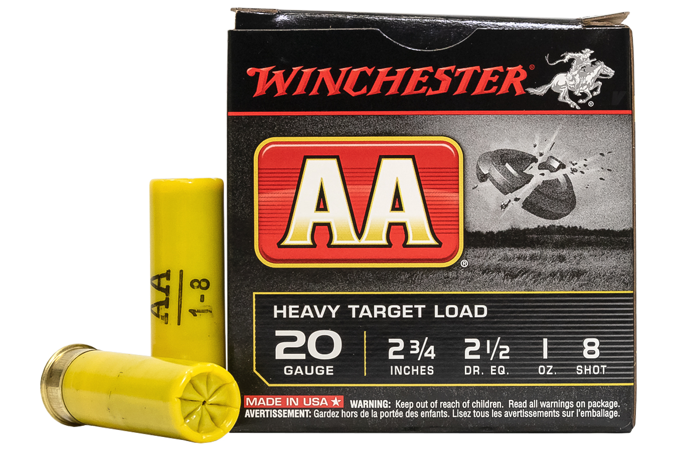 WINCHESTER AMMO 20 GA 2-3/4 IN 1 OZ HEAVY TARGET