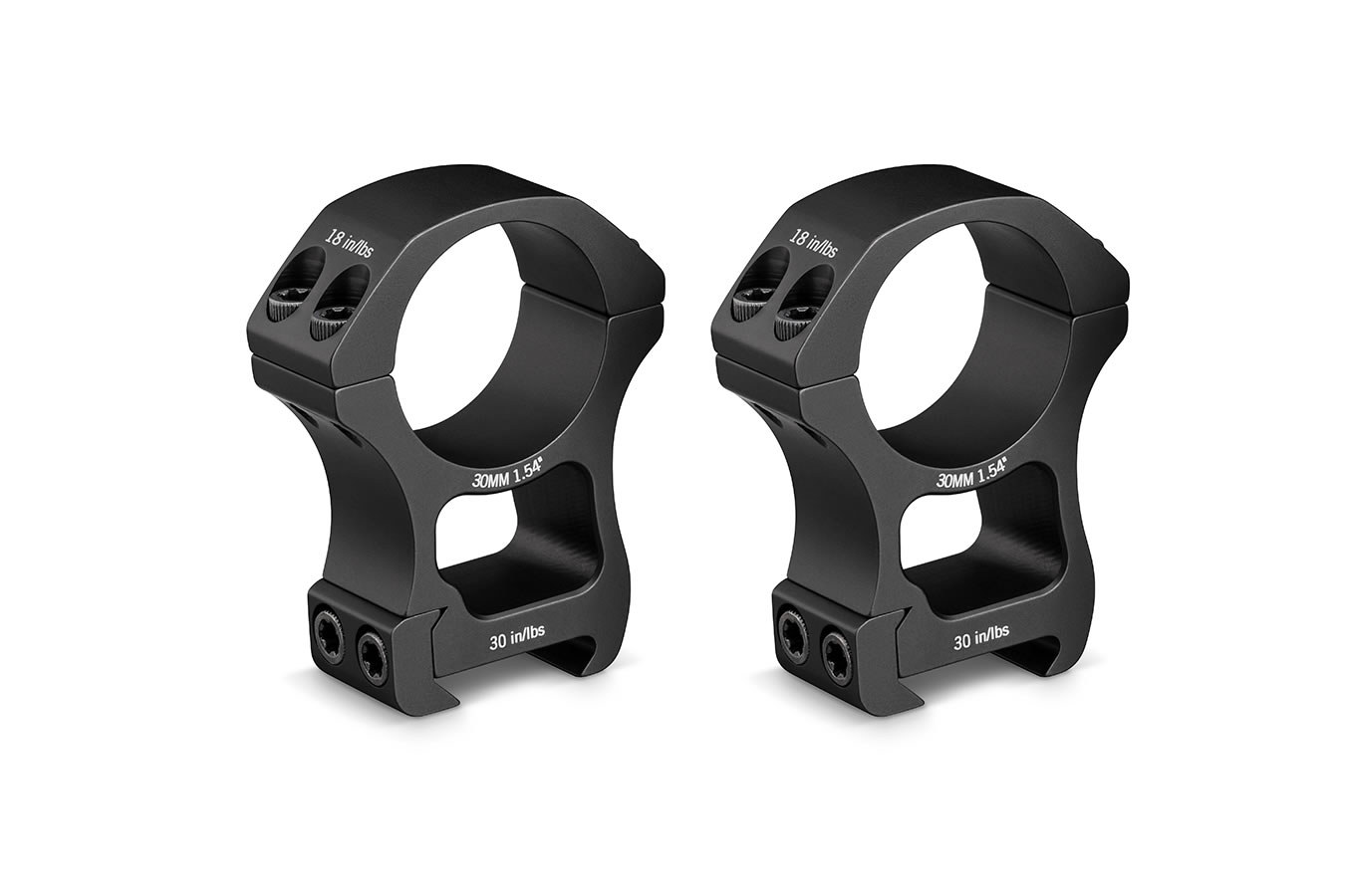 VORTEX OPTICS PRO RING 30MM EXTRA HIGH RINGS