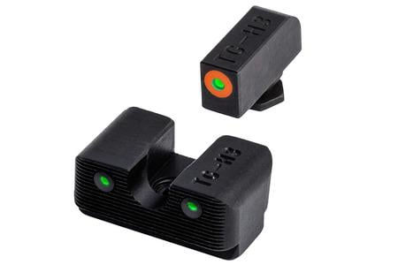 TRUGLO Tritium Pro Night Sight Set for Glock Low Models