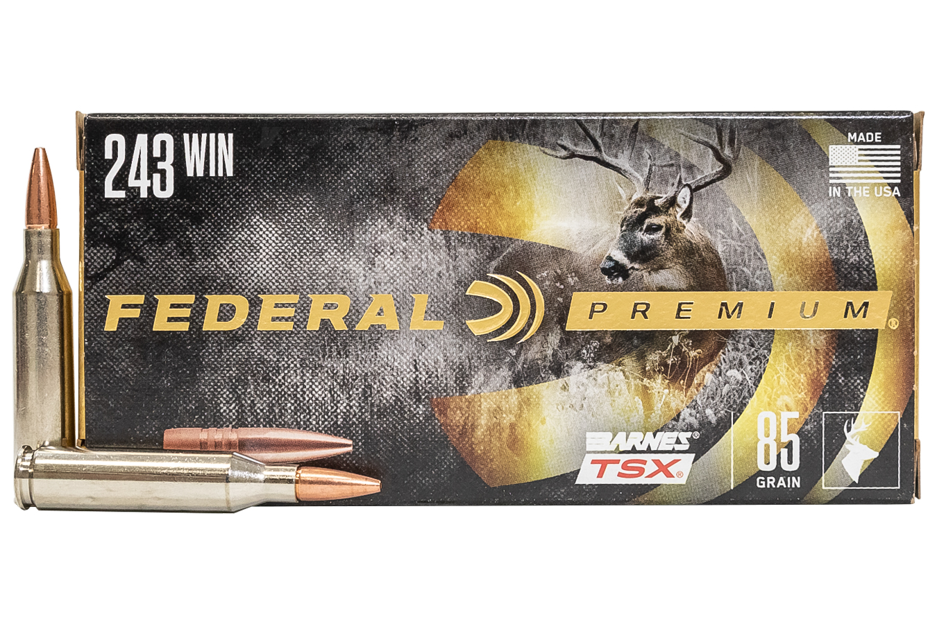 Federal 243 Winchester 85 Gr Barnes Tsx Hollow Point 20 Box Sportsmans Outdoor Superstore