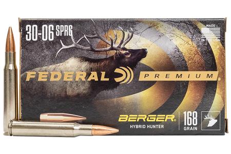30-06 SPRG 168 GR BERGER HYBRID HUNTER