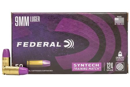 9MM 124 GR TRAINING MATCH (TSJ)
