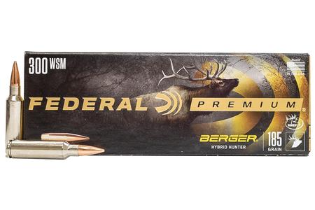 300 WSM 185 GR BERGER HYBRID HUNTER