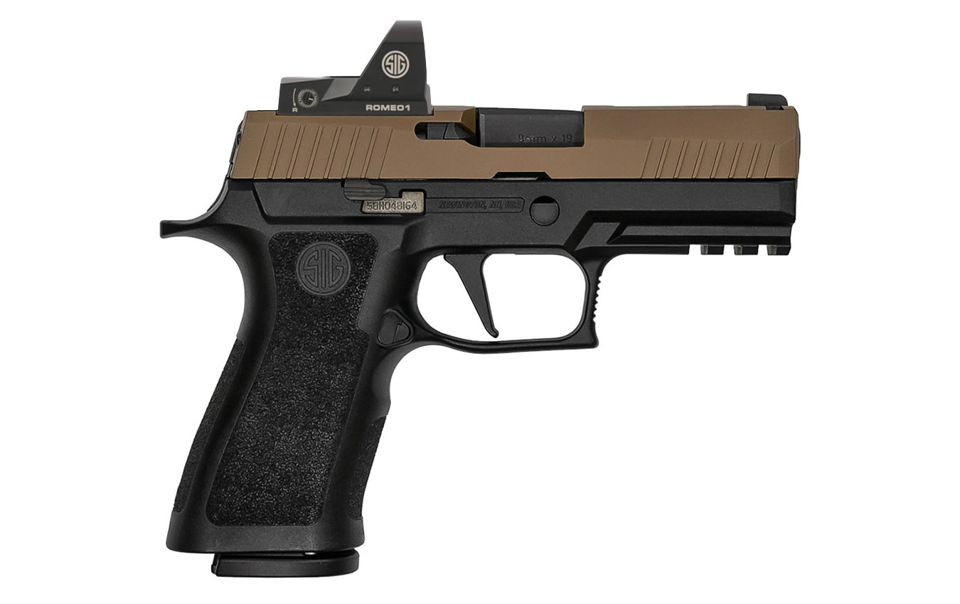 SIG SAUER P320 X-CARRY 9MM COYOTE TWO TONE COMBO
