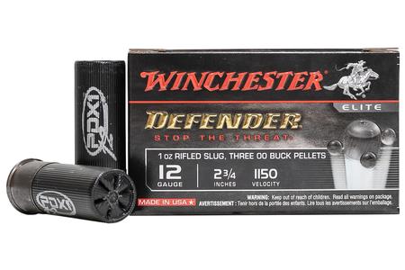 WINCHESTER AMMO 12 Gauge 2-3/4 in PDX1 Defender 10/Box