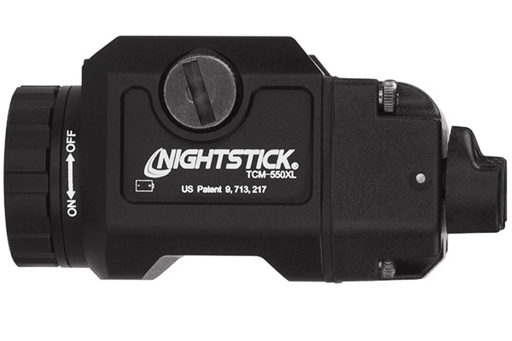 NIGHTSTICK TCM-550XLS COMPACT TACTICAL WEAPON-MOUNTED PISTOL LIGHT WITH STROBE