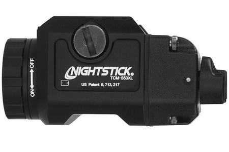 TCM-550XLS COMPACT TACTICAL WEAPON-MOUNTED PISTOL LIGHT WITH STROBE