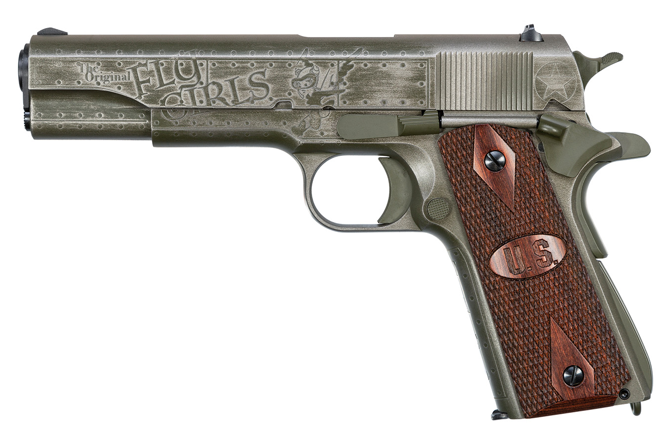 AUTO ORDNANCE 1911 FLY GIRLS SPECIAL EDITION WW2 45 ACP