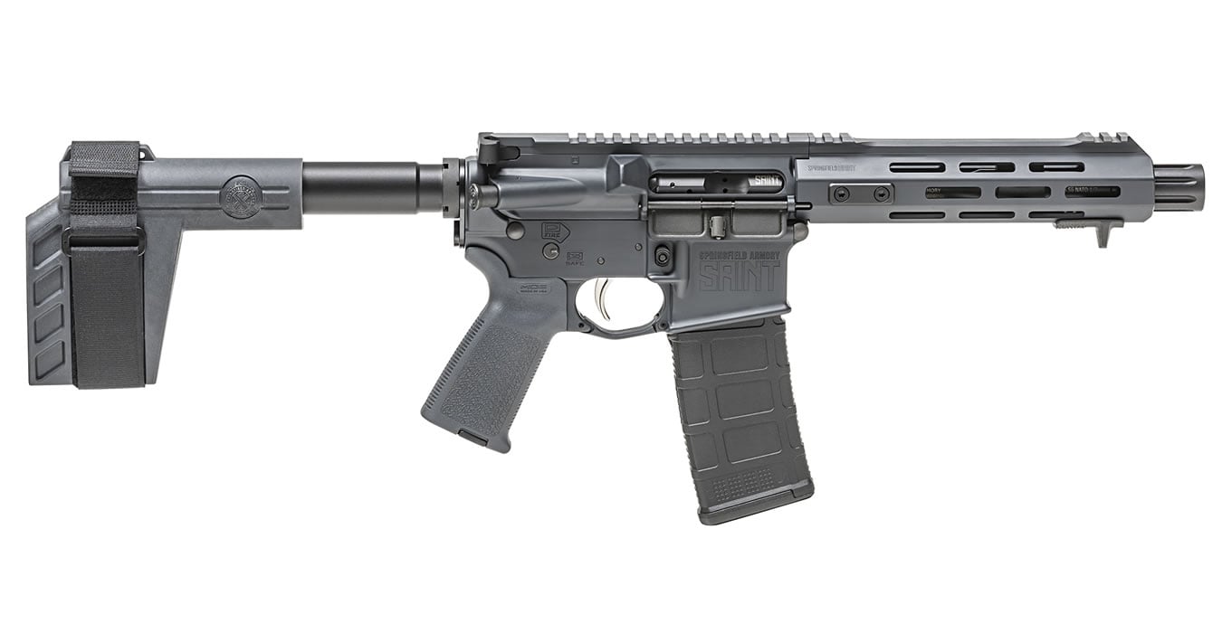 SPRINGFIELD SAINT 5.56MM 7.5` PISTOL GRAY