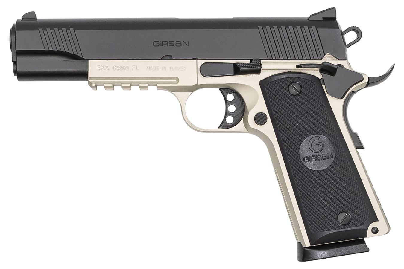 Girsan MC1911S Government 45 ACP Two-Tone Pistol 