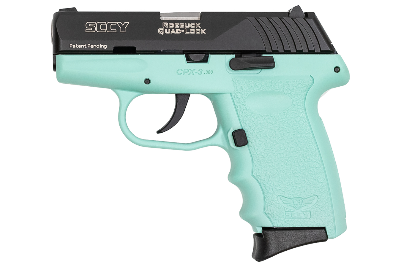 SCCY CPX-3 380 ACP AQUA/BLACK