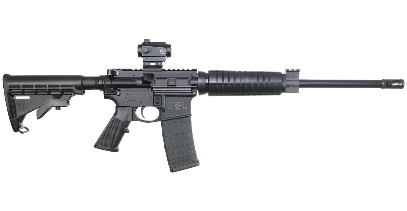 No. 14 Best Selling: SMITH AND WESSON MP15 SPORT II OR 5.56 W/ CRIMSON TRACE OPTIC